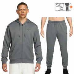 ナイキ トレーニングウェア メンズ 上下 ジャージ NIKE Dri-FIT UV ハイバース フルジップパーカー ロングパンツ セットアップ 男性 速乾 ドライ スポーツウエア nike フーディジャケット 長ズボン /IF2983-084-SET