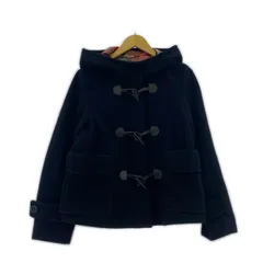 BLUE LABEL CRESTBRIDGE ブルーレーベル クレストブリッジ ショートダッフル ウールジャケット size38/ネイビー