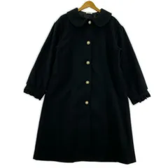 axes femme アクシーズファム フリルコート sizeM/ブラック