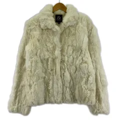 Pinky&Dianne ピンキー＆ダイアン ファージャケット size38/オフホワイト