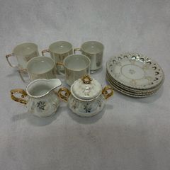 O.S.China アンティークカップ ソーサー シュガーポット 計16点セット 