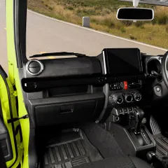 送料無料！25年式スズキジムニー Nomade専用 中控饰条 3点セット 右驾用 内装アクセサリー 防塵・耐磨・内装保護