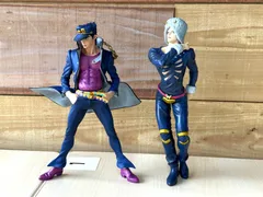 現状品 ジョジョの奇妙な冒険 フィギュア 2体セット MASTER STARS PIECE 空条承太郎 ウェザー・リポート 全高約26cm 1/16