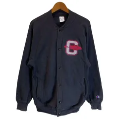 Champion REVERSE WEAVE　スウェットブルゾン　90s vintage　90年代　OLD　長袖　裏起毛　スナップボタン　ワンポイント　ワッペン　USA製　アメカジ　古着