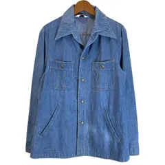 Lee　カバーオール　70s vintage　70年代　OLD　デニムジャケット　Gジャン　フロントポケット　USA製　アメカジ　古着