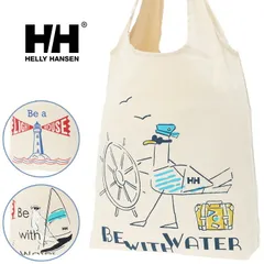ヘリーハンセン トートバッグ メHELLYHANSEN ティアドロップトート 縦型   バッグ 手提げ 肩掛け 綿100% キャンバス地 ナチュラル 男女兼用 エコバッグ マザーズバッグ 鞄  /HY92562