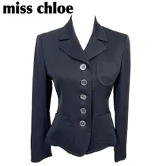 【美品】miss chloe テーラードジャケット5ボタン 40 黒