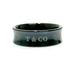 中古】TIFFANY&Co. ティファニー チタン 1837 ナロー ワイド リング