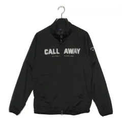 中古 メンズ キャロウェイ Callaway フルジップアウター L 黒 ブラック メッシュ裏地