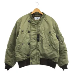 【中古】WAIPER N-2 フライトジャケット 40 カーキ ワイパー[10]