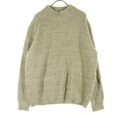 mila schon ミラショーン 長袖 カシミヤ セーター 48 ベージュ ニット メンズ 古着のサムネイル
