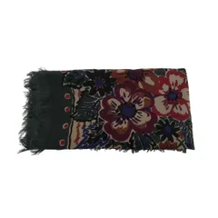 リバティ LIBERTY イングランド製 ウール 総柄 花 大判 ストール レディース 表記無 