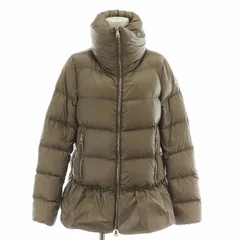 モンクレール MONCLER ANET アネット ダウンジャケット スタンドカラー ロゴ 00 XS ベージュ A20934638449 /MW ■GY18のサムネイル