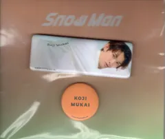 SnowMan 25年Original Goods 向井康二 缶バッジセット