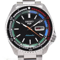 セイコー SEIKO SBSA221/4R36-15D0 セイコー 5スポーツ SKX Sports Style 自動巻き メンズ 美品 箱・保証書付き H#144929