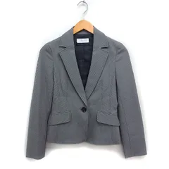 エニィスィス エニシス anySiS テーラードジャケット シングル 1ボタン 綿混 1 グレー 灰 /FT11