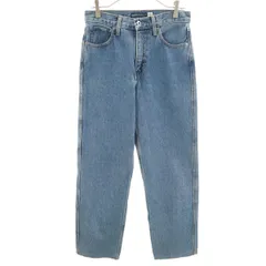 LEVI'S MADE&CRAFTED リーバイスメイドアンドクラフテッド ビッグE コラム デニムパンツ W25 ブルー ジーンズ レディース 古着