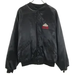 KING LOUIE キングルイ 80s 90s USA製 PRO FIT オールド スタジャン XL ブラック メンズ 古着