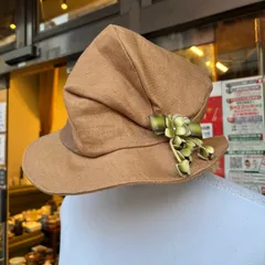 【東あずま店　併売品】　＠　カシラ　CA4LA　フルーツ　コサージュ　リネン　ハット　帽子　お呼ばれ　デート　オフィスカジュアル　食事会