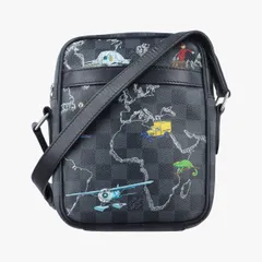 ルイヴィトンLouis VuittonダヌーブPM NM ノワール×マルチカラー ダミエ グラフィット N40239 FO4149