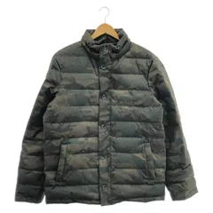 【中古】GAP 中綿ジャケット L カーキ カモフラージュ ギャップ[10]