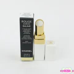 シャネル ルージュ ココ ボーム #912 ドリーミー ホワイト 残量多 C823
