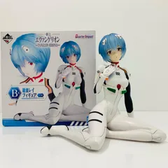 中古 B賞/綾波レイ「EVANGELIONHEROINES/一番くじエヴァンゲリオン」QuarterImpactフィギュア
