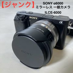 ジャンク】SONY α6000 ミラーレス 一眼カメラ ILCE-6000 - メルカリ