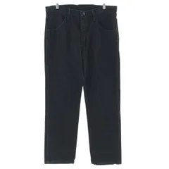 古着 ラスラー RUSTLER ブラックデニム テーパードデニムパンツ メンズw34相当/eaa404802