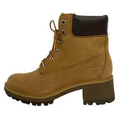 Timberland(ティンバーランド) ブーツ 23.5 レディース - ライトブラウン×ダークブラウン レースアップ