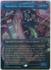 FOIL/MTG/英語版/騙り者、逆嶋/Sakashima the Impostor/ボーダーレス