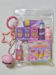 可愛いお菓子 ミニチュアセット キーホルダー