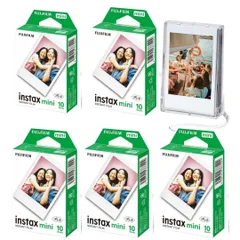 フジチェキフィルム Fujifilm instax mini Check Film１０枚入 5箱（50枚分）