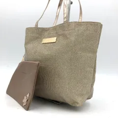 ANTEPRIMA アンテプリマ ミスト トートバッグ ゴールド ラメ ポーチ付