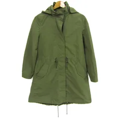 ロートレアモン モッズコート アウター ロングコート レディース 38サイズ カーキ LAUTREAMONT 【中古】