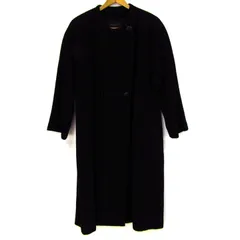 バジーレ28 ロングコート ウールコート アウター アルパカ混 日本製 レディース 38サイズ ブラック BASILE28 【中古】