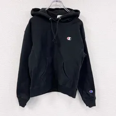 古着 used　Champion　チャンピオン　リバースウィーブ　スウェットパーカー/フーディー　黒　ブラック　Sサイズ