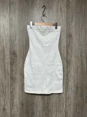 Darich ダーリッチ 刺 タイト ミニ ワンピース sizeF/白 ■◆ レディース