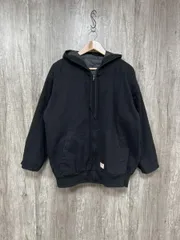 JAVA キルティング コットン フード付き プルオーバー ジャケット sizeM/黒 ◆■ レディース