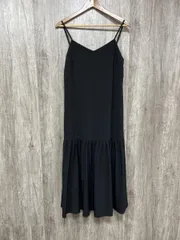 PROPORTION プロポーション ボディドレッシング バックリボン ジャンスカ キャミソール ワンピース sizeM/黒 ■■ レディース