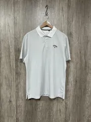 Callaway キャロウェイ ゴルフ ポロシャツ size3L/白 ■◆ メンズ