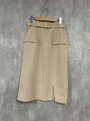 COLLAGE コラージュ ガリャルダガランテ オフィスカジュアル 上品 タイト スカート sizeXS/ベージュ ■■ レディース