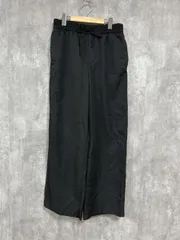 ZARA ザラ ウエストゴム イージーパンツ ワイド パンツ sizeM/黒 ■■ メンズ