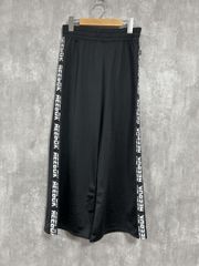 Reebok リーボック サイドライン ジャージ スウェット パンツ sizeS/黒 ■■ メンズ