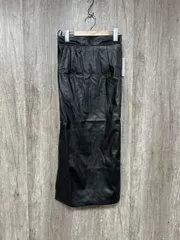 美品 COLONY 2139 コロニートゥワンスリーナイン タグ付 フェイクレザー タイト スカート sizeM/黒 ■■ レディース