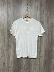 Abercrombie & Fitch アバクロンビー＆フィッチ 発泡プリント Tシャツ sizeM/白 ■◆ メンズ