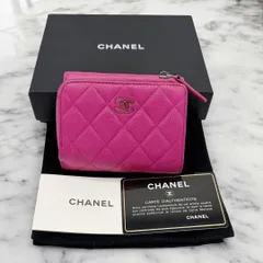 ⭐️美品⭐️ シャネル マトラッセ キャビアスキンコンパクトウォレット