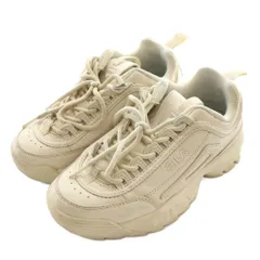 フィラ FILA ディスラプター 2 DISRUPTOR II 厚底スニーカー US6 23cm 白 ホワイト /SS ■OS