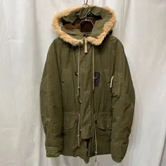 POLO by RALPH LAUREN ポロ ラルフローレン ● JR-RL-HW-0183 ダメージリペア加工フードファー N-3B ミリタリーフライトダウンジャケット