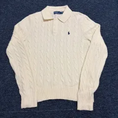 ポロ ラルフローレン ウール カシミア ケーブル編み ニット